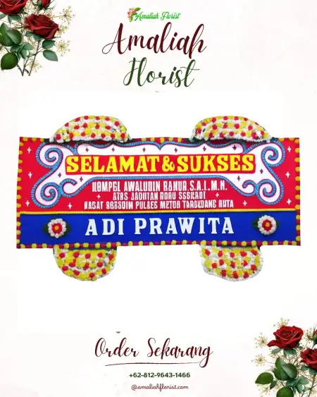 Papan Bunga Ucapan Selamat Venue Wedding Jakarta Utara